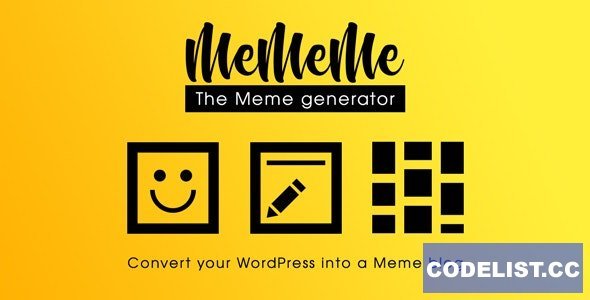 MeMeMe v1.8.4 - The Meme Generator | WP Plugin