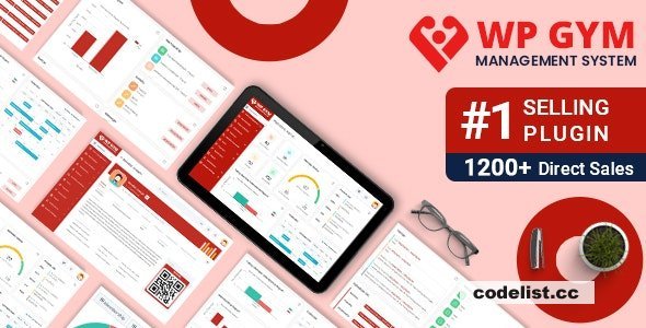 WPGYM v5.9.0 - Wordpress Gym Management System