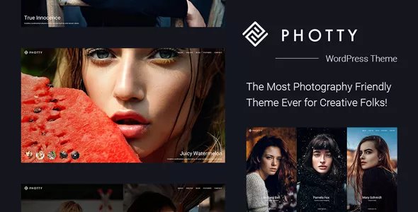 Photty - Photography Wordpress Theme v24.0