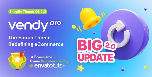 Vendy - Multipurpose Shopify Theme for Fashion