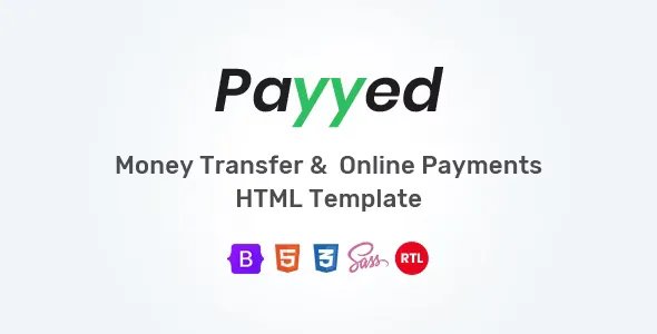 Payyed - Money Transfer and Online Payments HTML Template v1.1