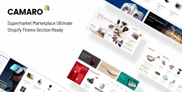 Camaro - Gadgets & Digital Fashion Super Market Minimalist Shopify Section Theme v2.0