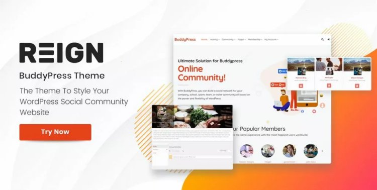 Reign - BuddyPress and bbPress WordPress Theme v4.9.2