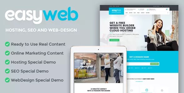 EasyWeb - Hosting, SEO and Web Design Agancies v2.4.5