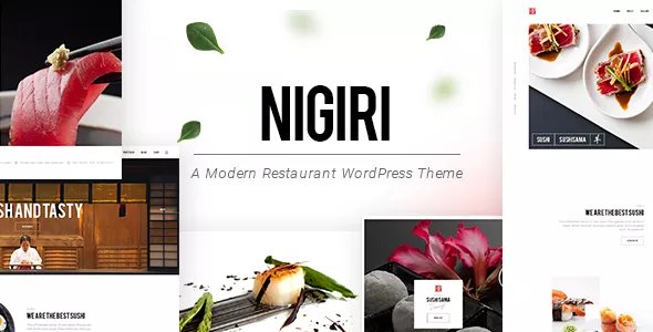 Nigiri - Restaurant WordPress Theme v1.4