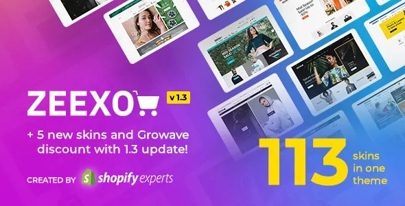 Zeexo - Multipurpose Shopify Theme - Multi Languages & RTL Support v1.4