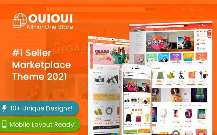 OuiOui - Multi Vendor MarketPlace Elementor WooCommerce Theme v1.3.6