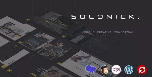 Solonick - Personal Portfolio WordPress Theme v4.2