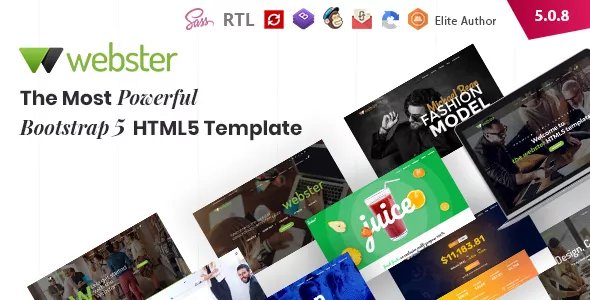 Webster - Responsive Multipurpose HTML5 Template v5.0.0
