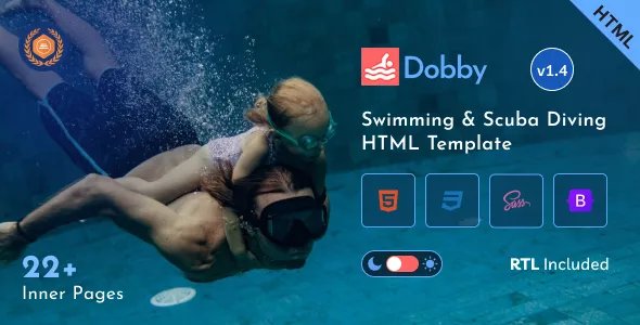 Dobby - Swimming &amp; Scuba Diving HTML Template