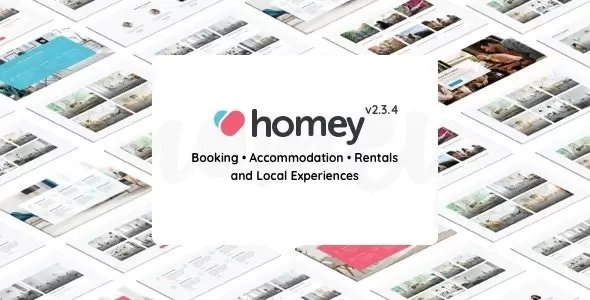 Homey - Booking and Rentals WordPress Theme v2.4.6