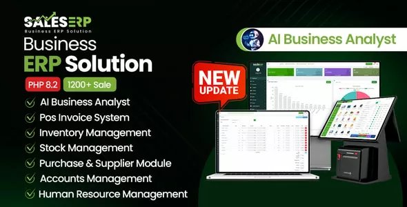 ERP - Business ERP Solution / Product / Shop / Company Management v12.13
