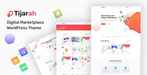 Tijarah - Digital Marketplace WooCommerce Theme v1.4.2