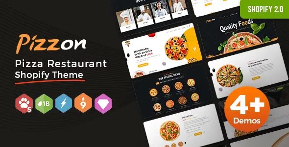 Pizzon - Pizza Restaurant, Fast Food Shopify Theme v1.0.1