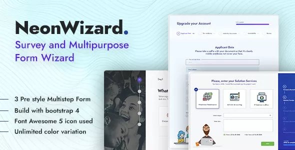 NeonWizard - Questionnaire Multistep Form Wizard v1.0.4