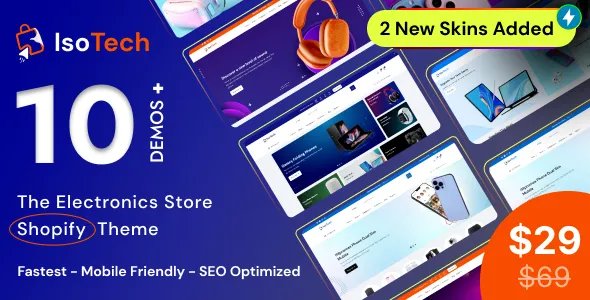 IsoTech - Electronics Store Shopify Theme OS 2.0 v3.0.0