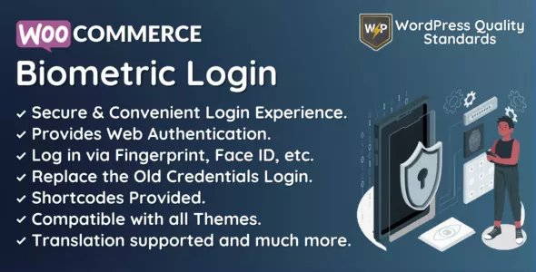 WooCommerce Biometric Login - Fingerprint, Web Authentication (WebAuthn) v1.0.3