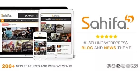 Sahifa - Responsive WordPress News / Magazine / Blog Theme v5.8.5