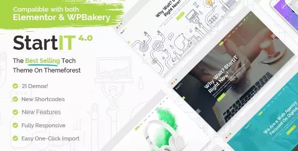 Startit - Fresh Startup Business Theme v4.4