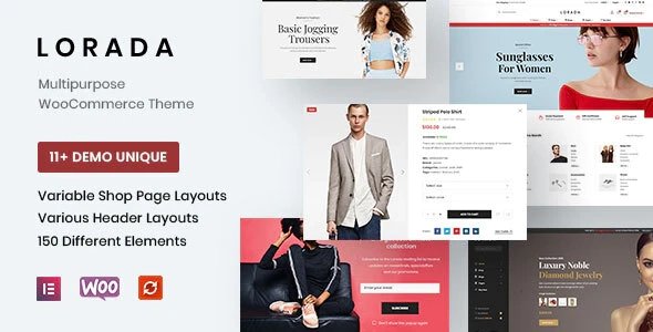Lorada - Responsive Elementor eCommerce Theme v4.1.2