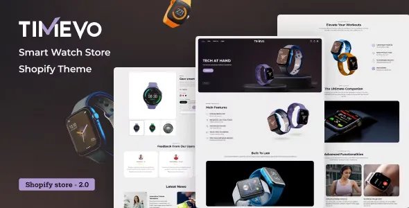 Timevo - Single Product Shop Landing Page Shopify Theme v1.1