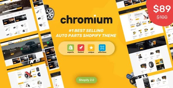 Chromium - Auto Parts Shop Shopify Theme v5.0