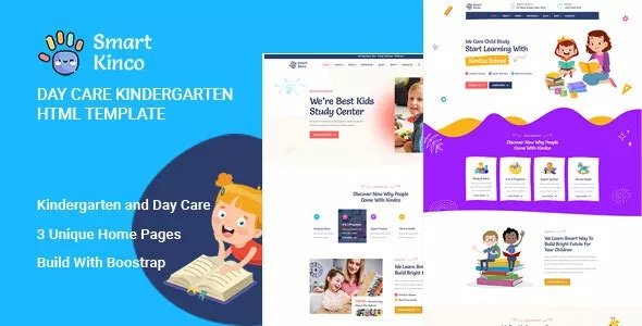 Kinco - Day Care &amp; Kindergarten HTML Template