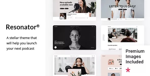 Resonator - Audio Podcast Theme v1.3