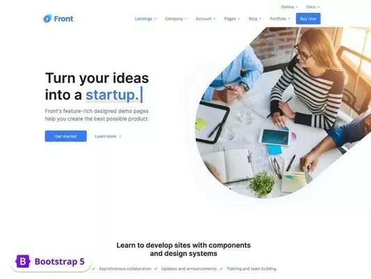 Front - Multipurpose Bootstrap Template v4.2