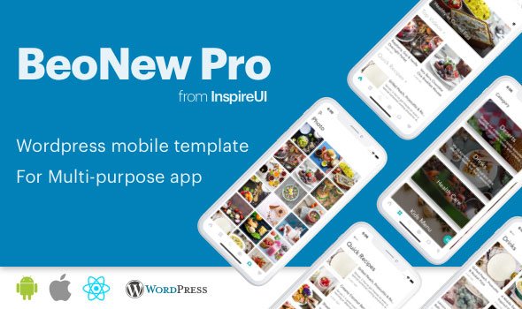 BeoNews Pro v2.9.1 - React Native mobile app for Wordpress