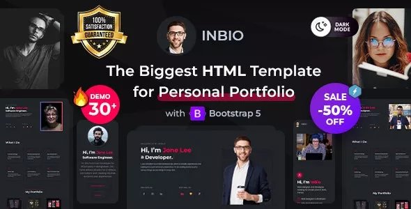 InBio - Personal Portfolio v1.2.1