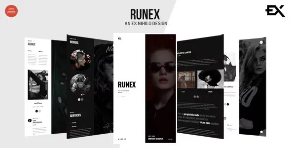 Runex - One Page Portfolio Template v1.3