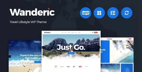 Wanderic - Travel Blog & Lifestyle WordPress Theme v1.0.2.1