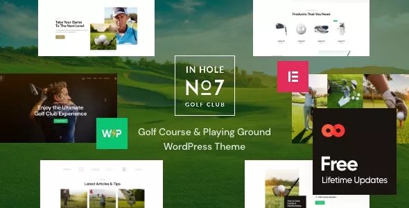 N7 - Golf Club &amp; Course Sports &amp; Events WordPress Theme v2.5