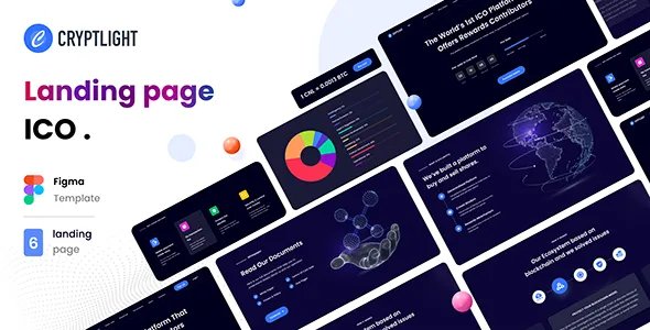 Cryptlight - ICO Landing Page HTML5 Template v1.0