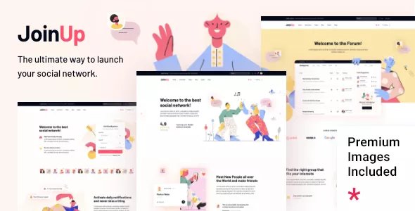 Join Up - BuddyPress Community Theme v1.2