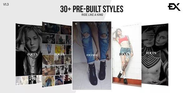 Focus - Photography Portfolio Template v1.3