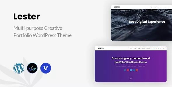 Lester - Creative Portfolio WordPress Theme v3.0
