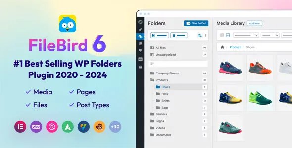 FileBird - Media Library Folders v6.4.9