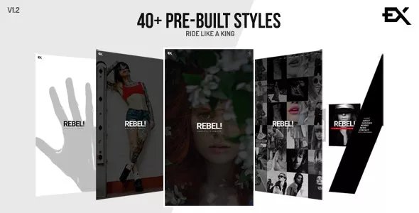Rebel - Creative Portfolio Template v1.2