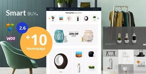 Smartbuy v2.6 - Shop WooCommerce WordPress for Digital and Garden Home Theme