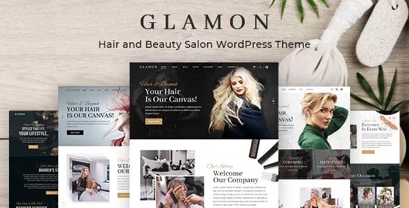 Glamon v1.0.2 - Salon &amp; Barber Shop Theme