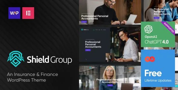 ShieldGroup - An Insurance & Finance WordPress Theme v2.7