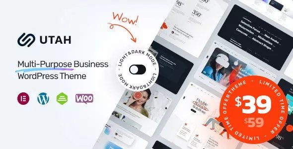 Utah - Multi-Purpose Business WordPress Theme v1.0.1