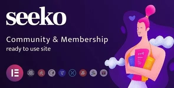 Seeko - Community Site Builder WordPress Theme v1.4.1