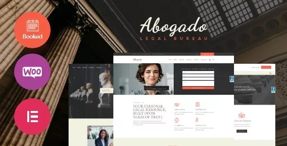 Abogado v1.1 - Lawyer Firm &amp; Legal Bureau WordPress Theme