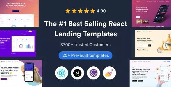 SuperProps - React Landing Page Templates with Next JS & Gatsby JS v13.0.0