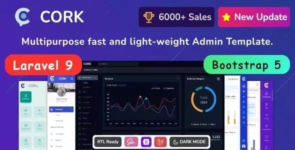Cork - Responsive Admin Dashboard Template v3.8.0
