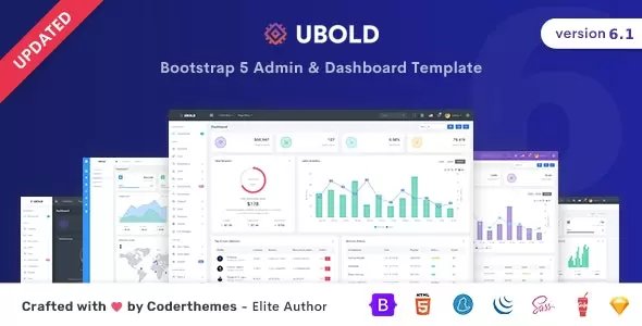 Ubold - Admin and Dashboard Template v6.1.0
