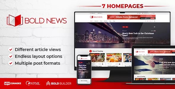 Bold News - Magazine & Newspaper WordPress Theme v1.5.0
